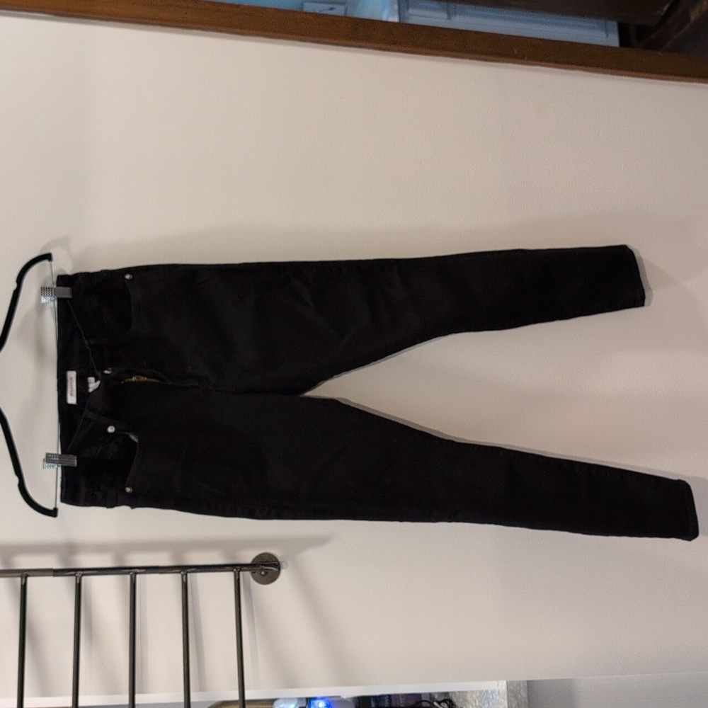 Good American Black Skinny Jeans 16/32
